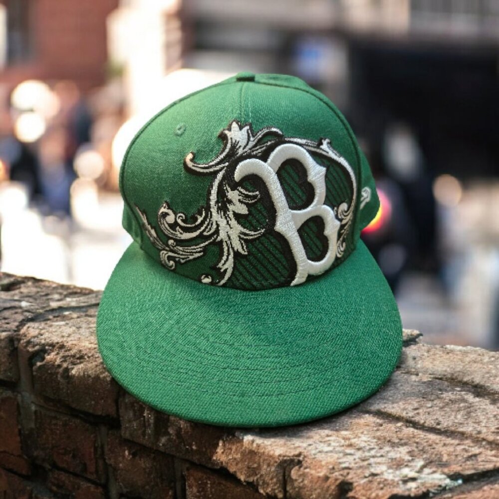 Boston Green Baseball Cap Size 7 3/8